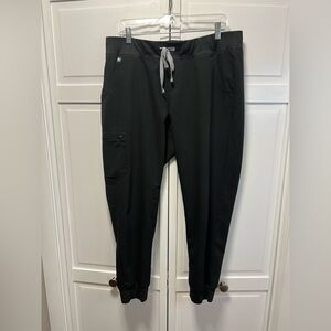 Figs High Waisted Zamora Jogger Scrub Pants Size Women’s XL Color Black